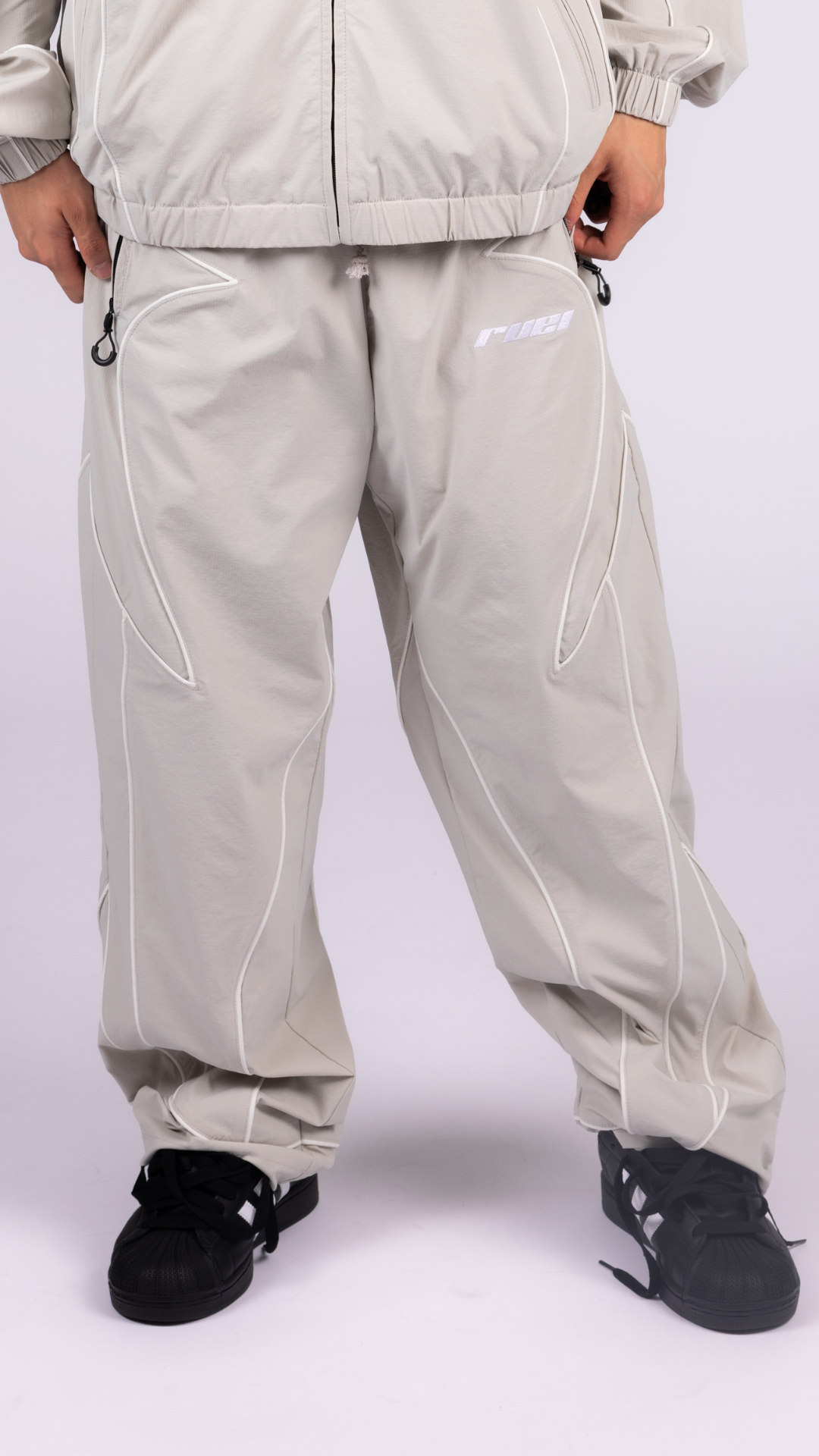 RUEI Gray Track Pants
